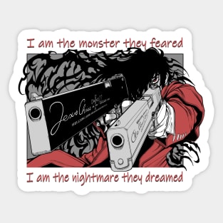 Hellsing - Alucard Sticker